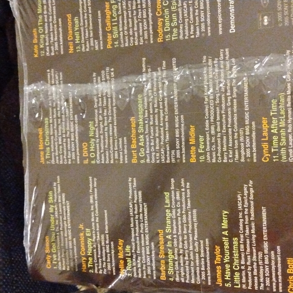 CD James Taylor,Cyndi Lauper and more - Picture 5 of 9